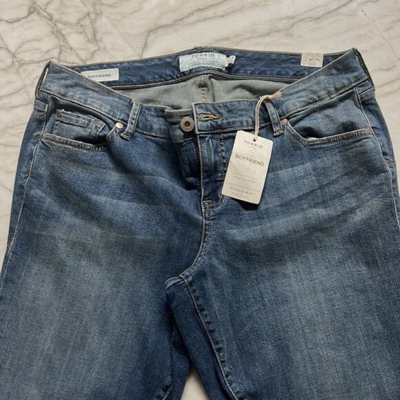 TORRID boyfriend, jeans, size 14 - Picture 2 of 5